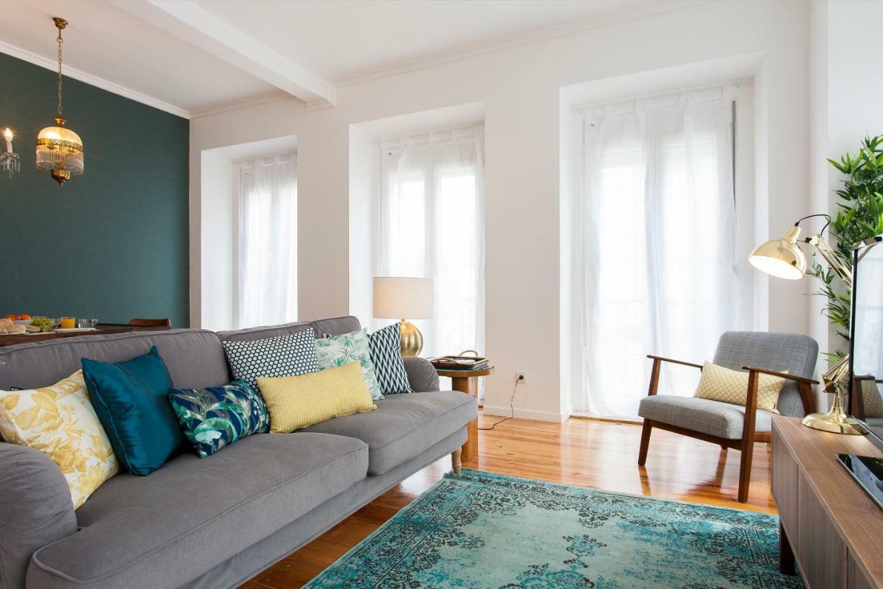 Principe Real Beautiful 3 Bedroom Flat Лиссабон Экстерьер фото
